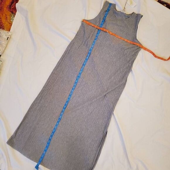 NWT A New Day. Light Gray Maxi Dress Size Large - Picture 4 of 11